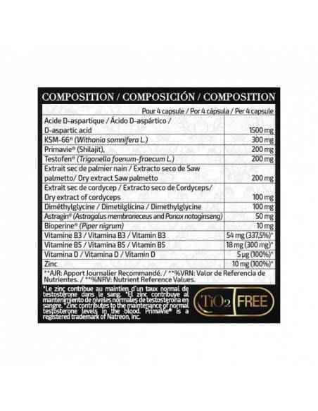 TESTOLUXE 120caps - iO.GENIX | NutriHeart